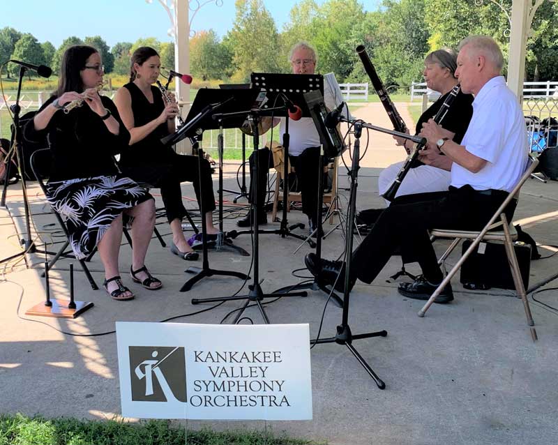 kvso woodwind quintet performing